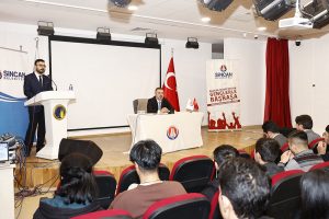 Sincan Belediyesi Genclerle Basbasa Programlari Yeniden Basladi