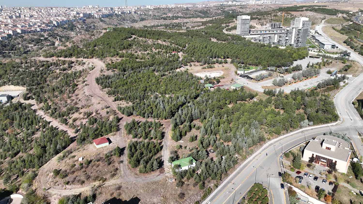 Ankara Büyükşehir Belediyesi, 148 hektarlık bir alana kurulu olan “Hacıkadın