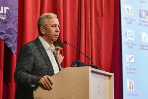 ABB Baskani Mansur Yavas “Turkiye’de Siddet ve Cozum Yollari” Sempozyumuna Katildi