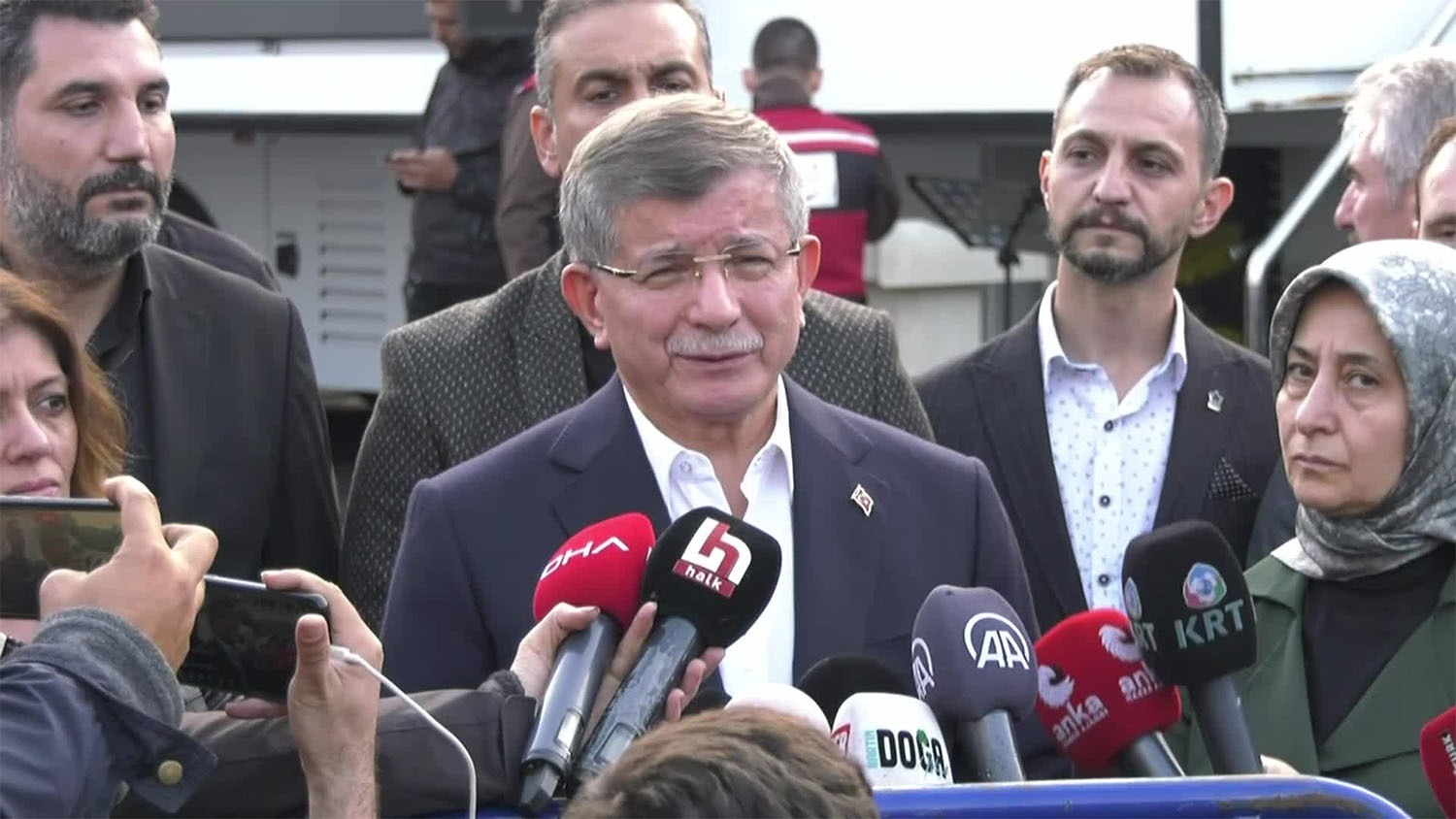 Gelecek Partisi Genel Başkanı Ahmet Davutoğlu, Bartın Amasra’da maden faciasının