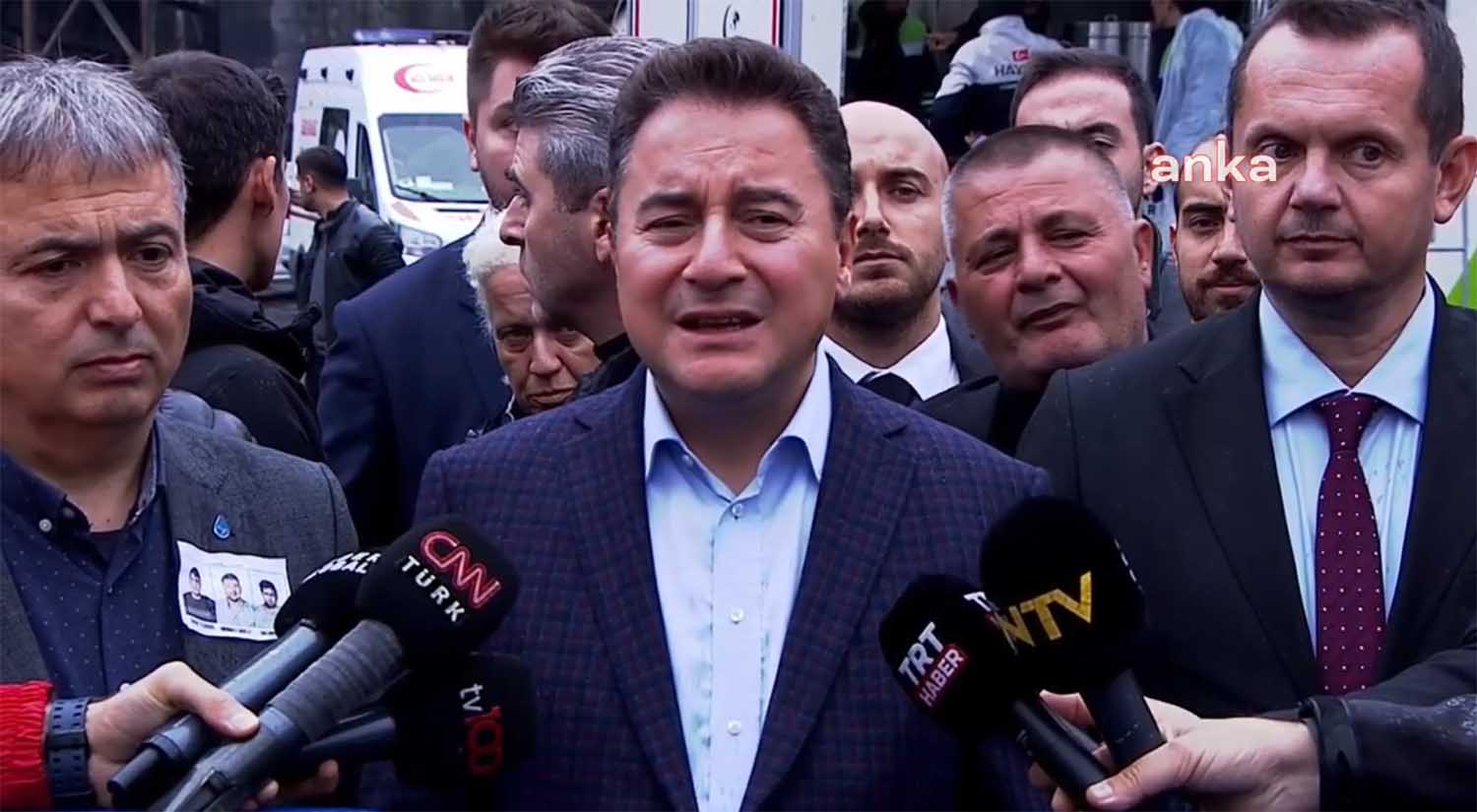 Demokrasi ve Atılım (DEVA) Partisi Genel Başkanı Ali Babacan, maden