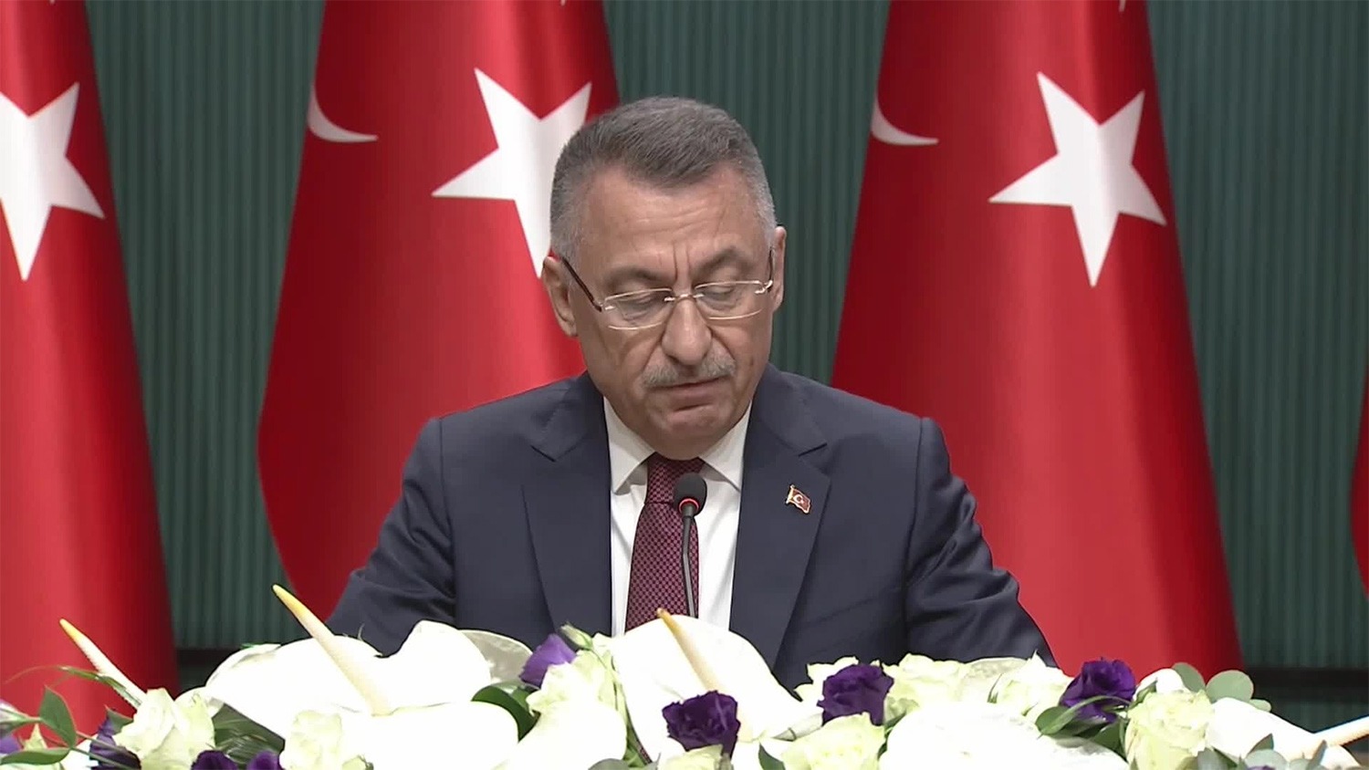 Cumhurbaşkanı Yardımcısı Fuat Oktay, 2023 yılı Merkezi Yönetim Bütçe Kanun
