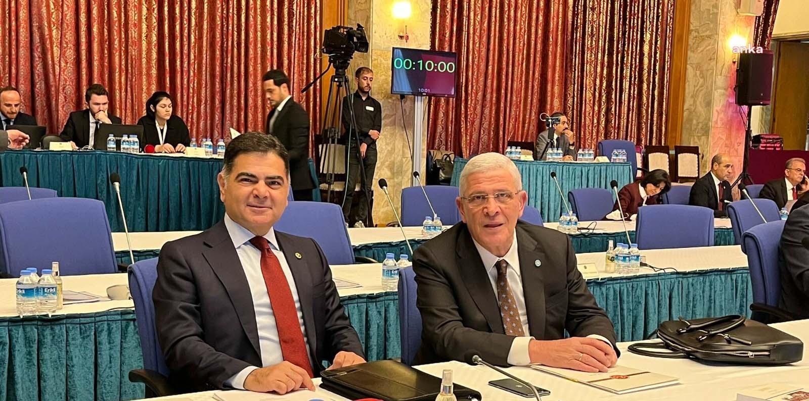 İYİ Parti Grup Başkanvekili Müsavat Dervişoğlu, TBMM Başkanı Mustafa Şentop'a,
