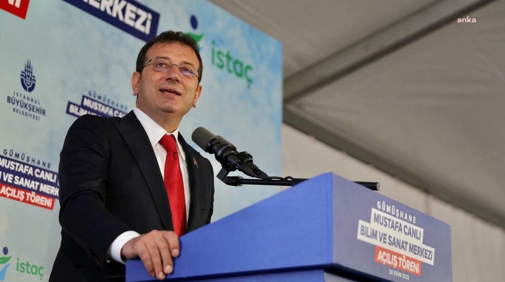 İstanbul Büyükşehir Belediye (İBB) Başkanı Ekrem İmamoğlu, Gümüşhane’deki Mustafa Canlı