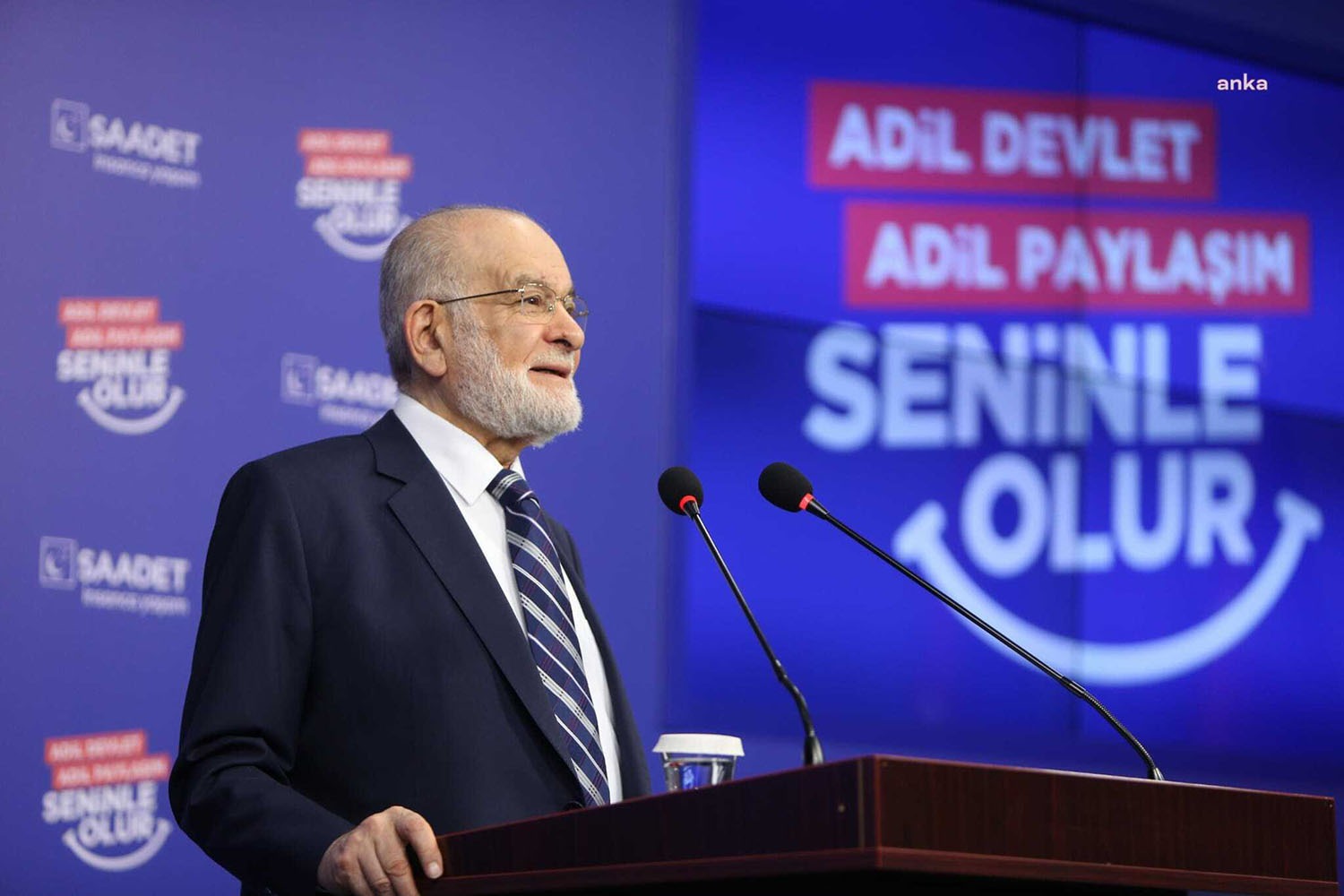 Saadet Partisi Genel Başkanı Temel Karamollaoğlu, AKP iktidarının ekonomi politikalarını