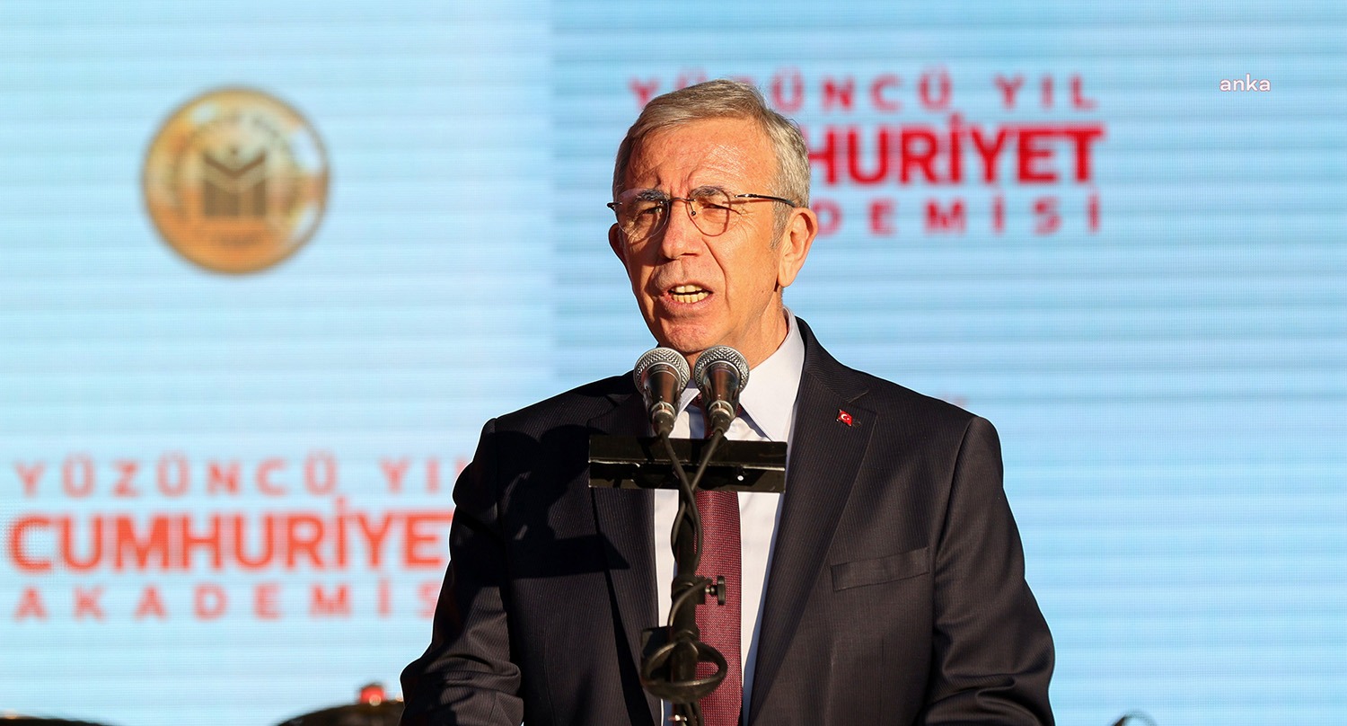Ankara Büyükşehir Belediye (ABB) Başkanı Mansur Yavaş, CHP Genel Başkanı