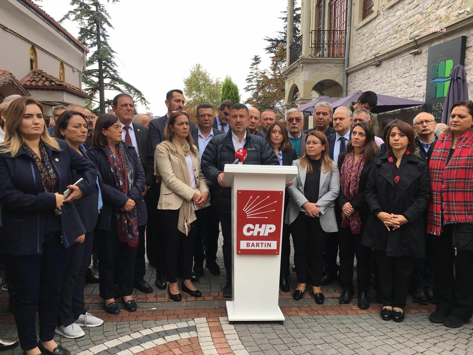 CHP Genel Başkan Yardımcısı Veli Ağbaba, CHP heyeti ile birlikte