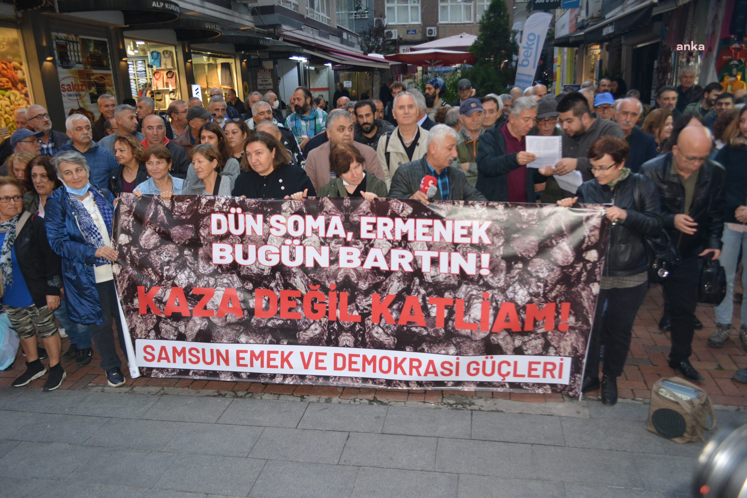 Samsun Emek ve Demokrasi Güçleri, Bartın’ın Amasra ilçesinde yaşanan maden