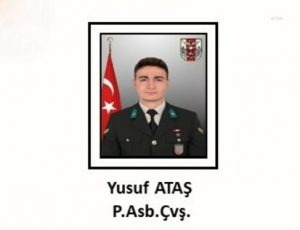 MSB: Piyade Astsubay Cavus Yusuf Atas, Sehit Oldu