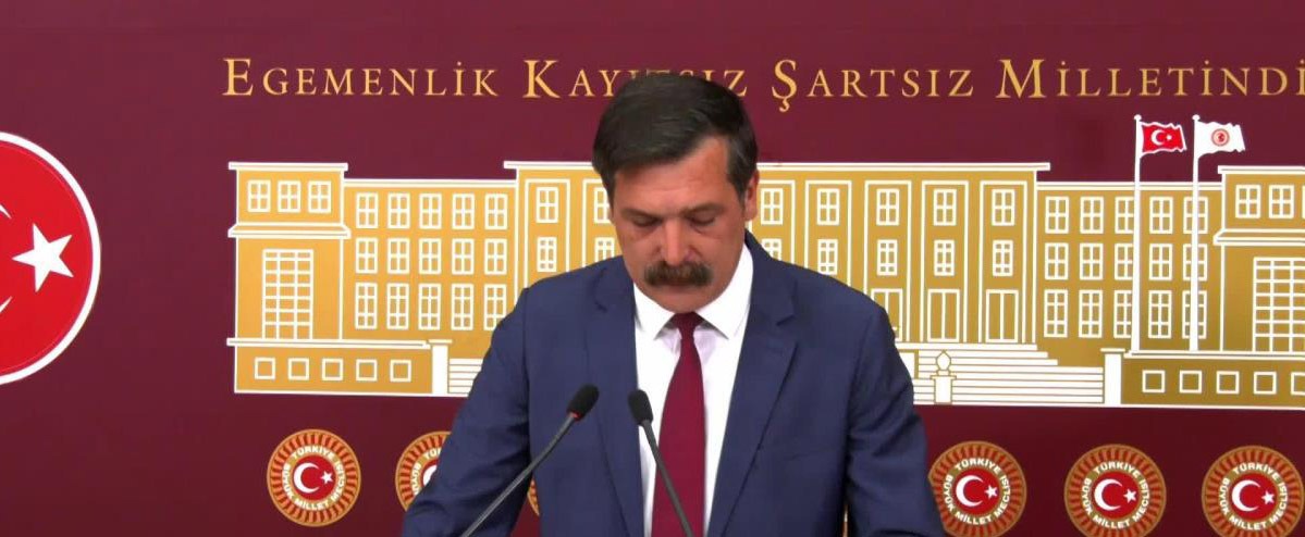 Türkiye İşçi Partisi (TİP) Genel Başkanı Erkan Baş, TBMM’de Cumhurbaşkanı