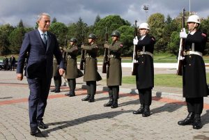 Hulusi Akar: 3 Aylik Sure Icinde Toplam 345 Gemi, Ukrayna Limanlarindan 7 Milyon 700 Bin Ton Tahilin Sevkiyatini Gerceklestirdi