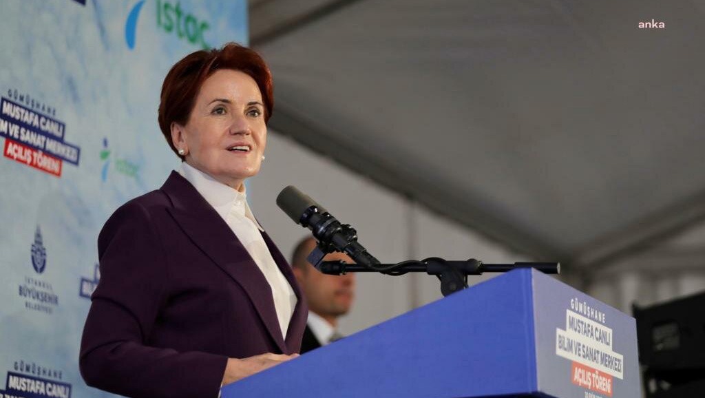 İYİ Parti Genel Başkanı Meral Akşener, İstanbul Büyükşehir Belediyesi’nin Gümüşhane’de