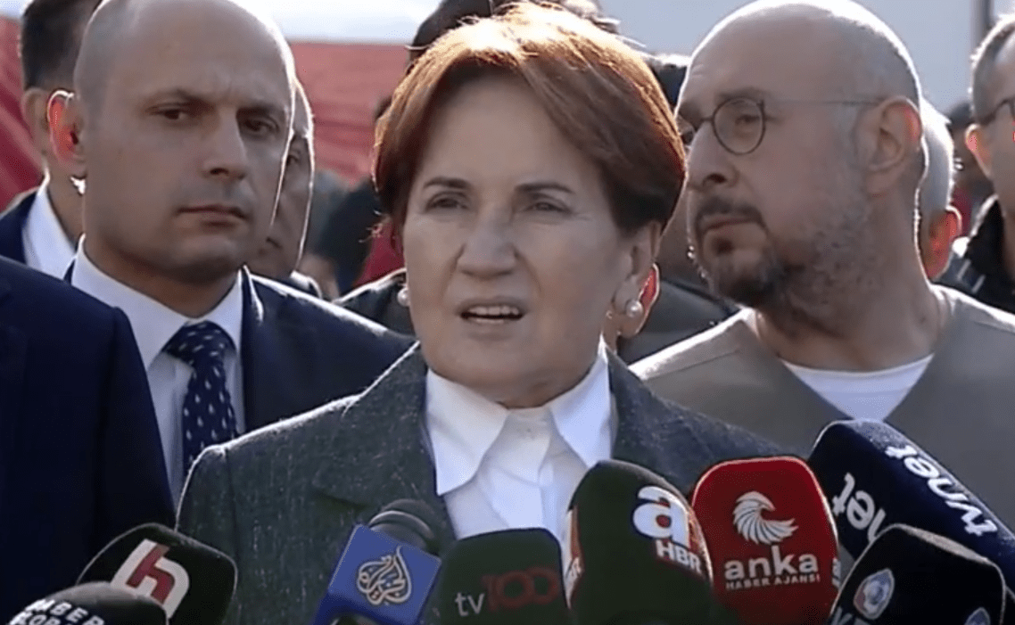İYİ Parti Genel Başkanı Meral Akşener, maden faciasının yaşandığı Amasra’da;