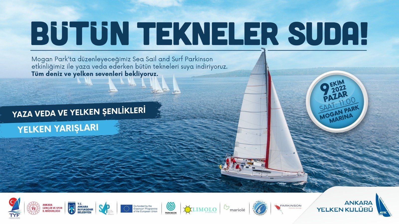 Ankara Büyükşehir Belediyesi, “Yaza Veda ve Yelken Şenlikleri: Bütün Tekneler