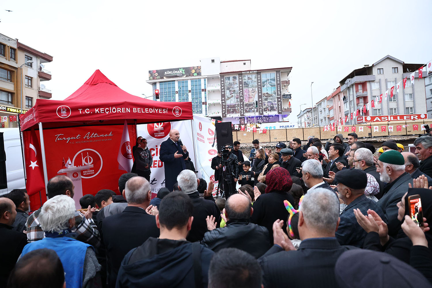 Keçiören Belediyesi tarafından ilçedeki Kanuni Mahallesi’ne inşa edilen yeni nesil