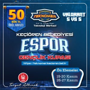 Heyecan Dolu Teknomer E-Spor Genclik Kupasi Basladi