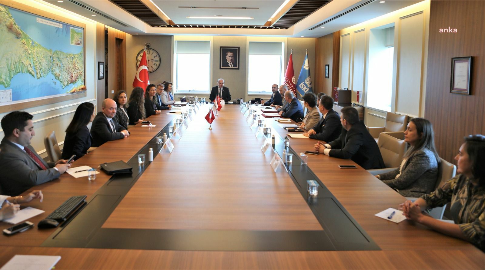 İstanbul Büyükşehir Belediyesi (İBB) kuruluşu İstanbul Su ve Kanalizasyon İdaresi