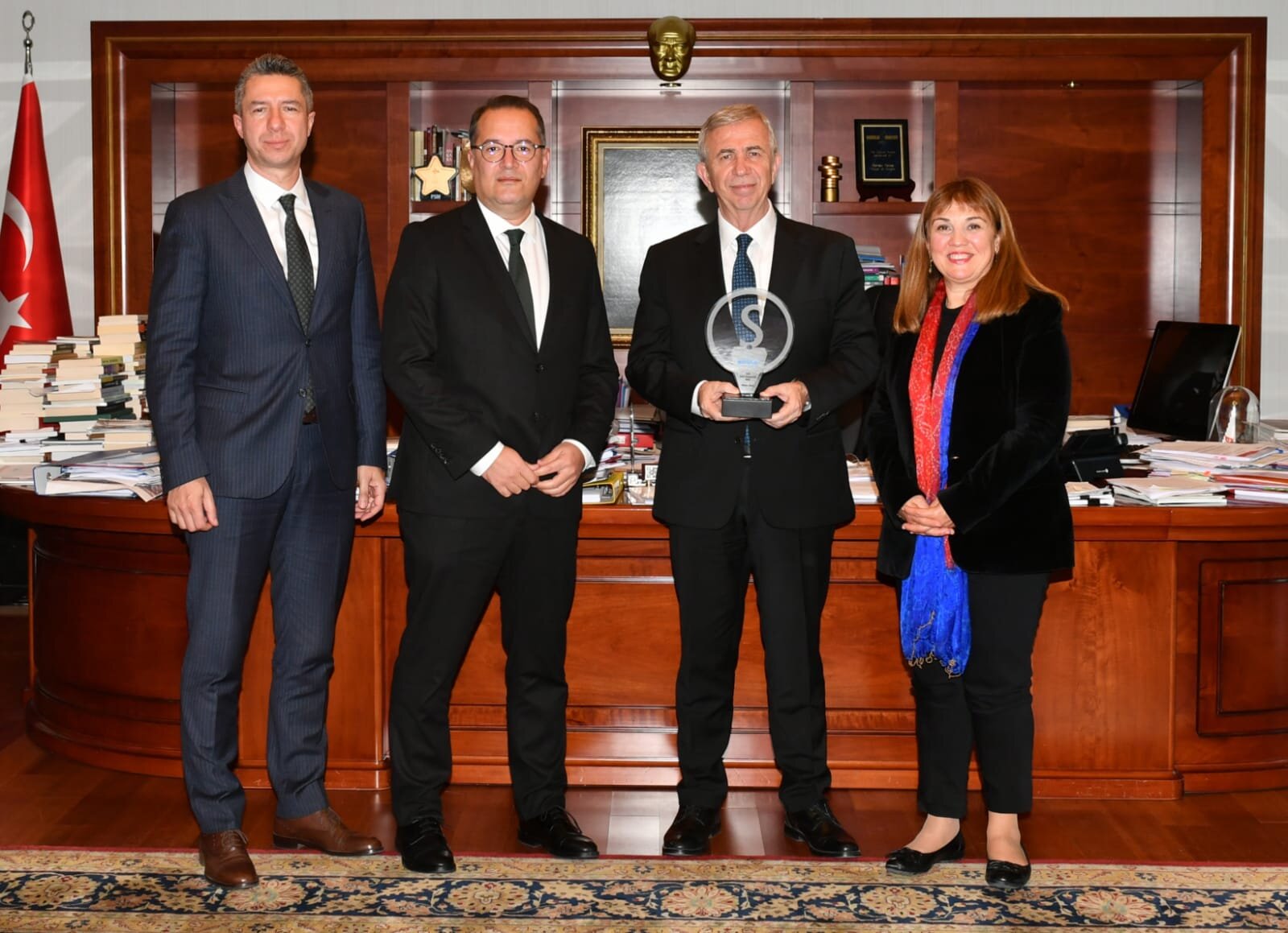 Ankara Büyükşehir Belediye Başkanı Mansur Yavaş, Uluslararası Şeffaflık Derneği'nin 2020