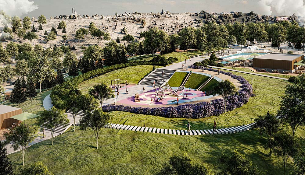 Çankaya Belediyesi’nin, 23 Nisan 2023’te Ankara’ya kazandıracağı 750 dönümlük parkta