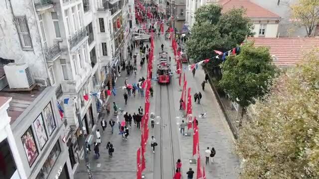 İstanbul Valiliği, İstiklal Caddesi'nde sosyal, kültürel, ticari etkinlik düzenlemeyi yasakladı