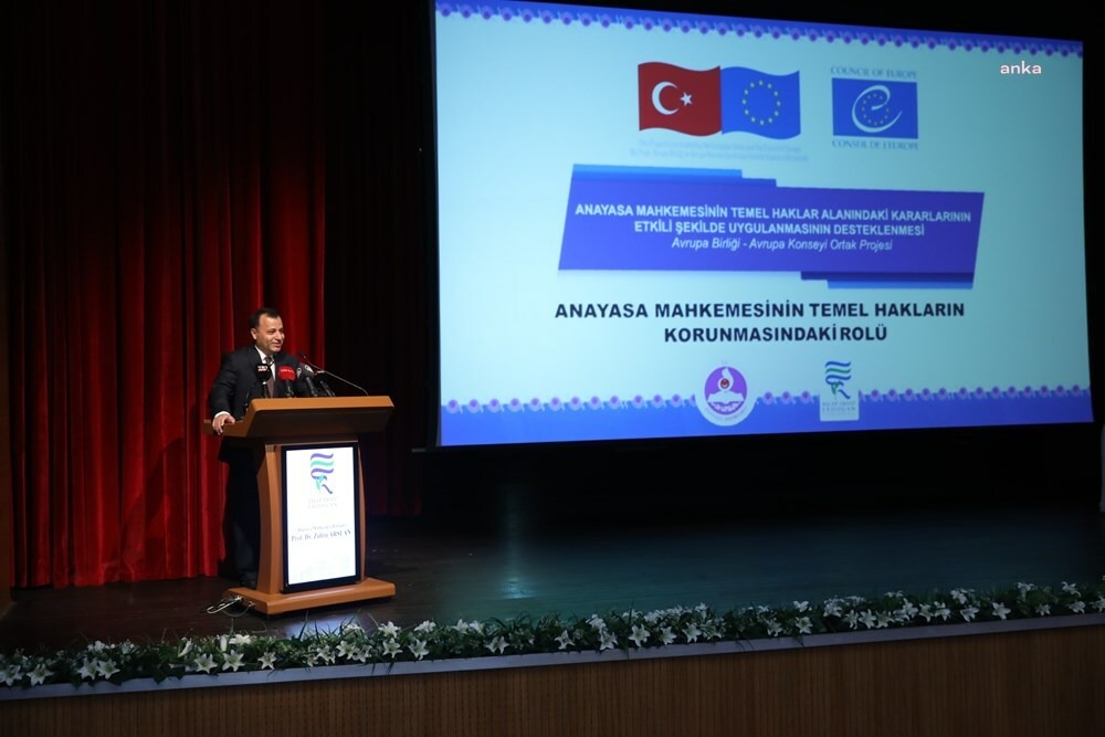 Anayasa Mahkemesi (AYM) Başkanı Zühtü Arslan, Rize’de Recep Tayyip Erdoğan