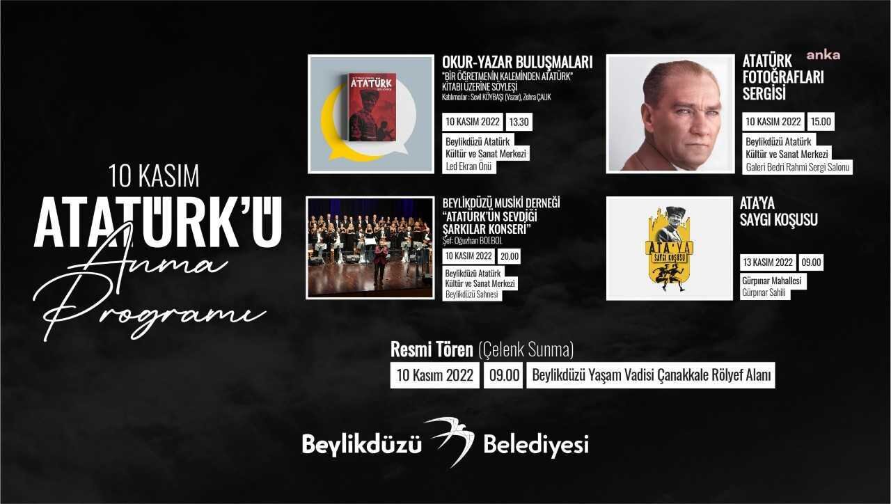 Beylikdüzü Belediyesi, Türkiye Cumhuriyeti'nin kurucusu Ulu Önder Gazi Mustafa Kemal