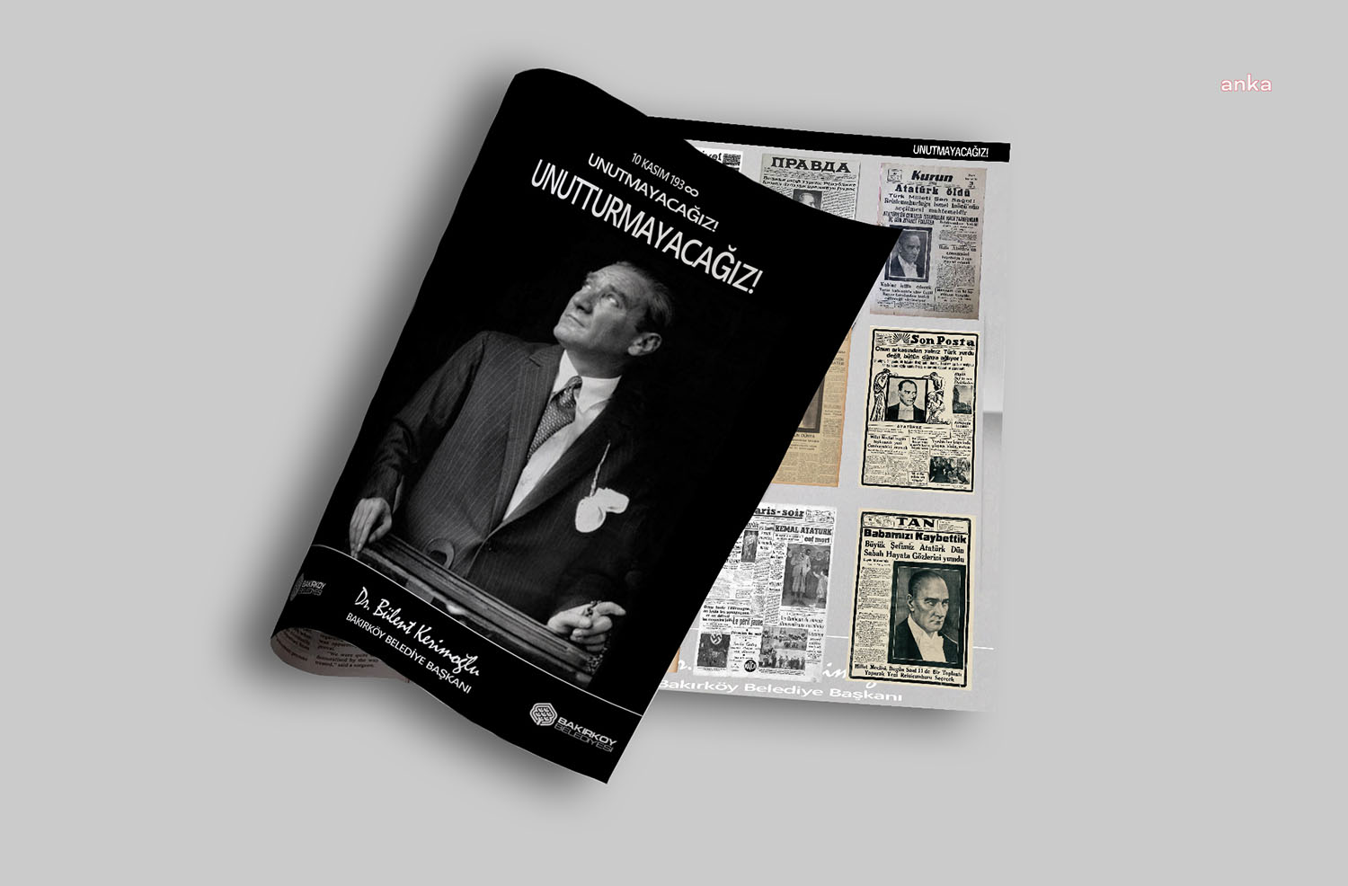 Bakırköy Belediyesi, Türkiye Cumhuriyeti'nin kurucusu Ulu Önder Gazi Mustafa Kemal