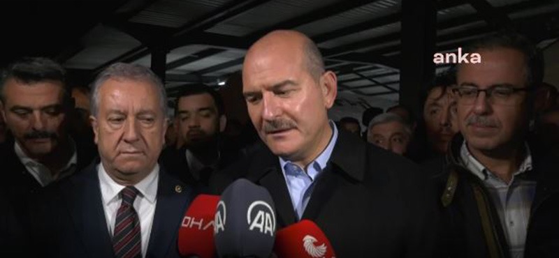 İçişleri Bakanı Süleyman Soylu, deprem bölgesi Düzce’de, “Şu anda spor