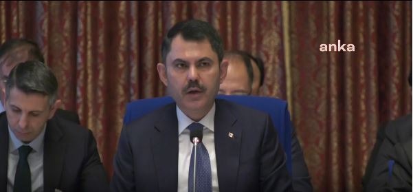 Çevre, Şehircilik ve İklim Değişikliği Bakanı Murat Kurum, TBMM Plan