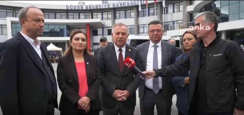 TBMM Deprem Araştırma Komisyonu’nun üyesi CHP milletvekillerinden oluşan heyet, incelemelerde