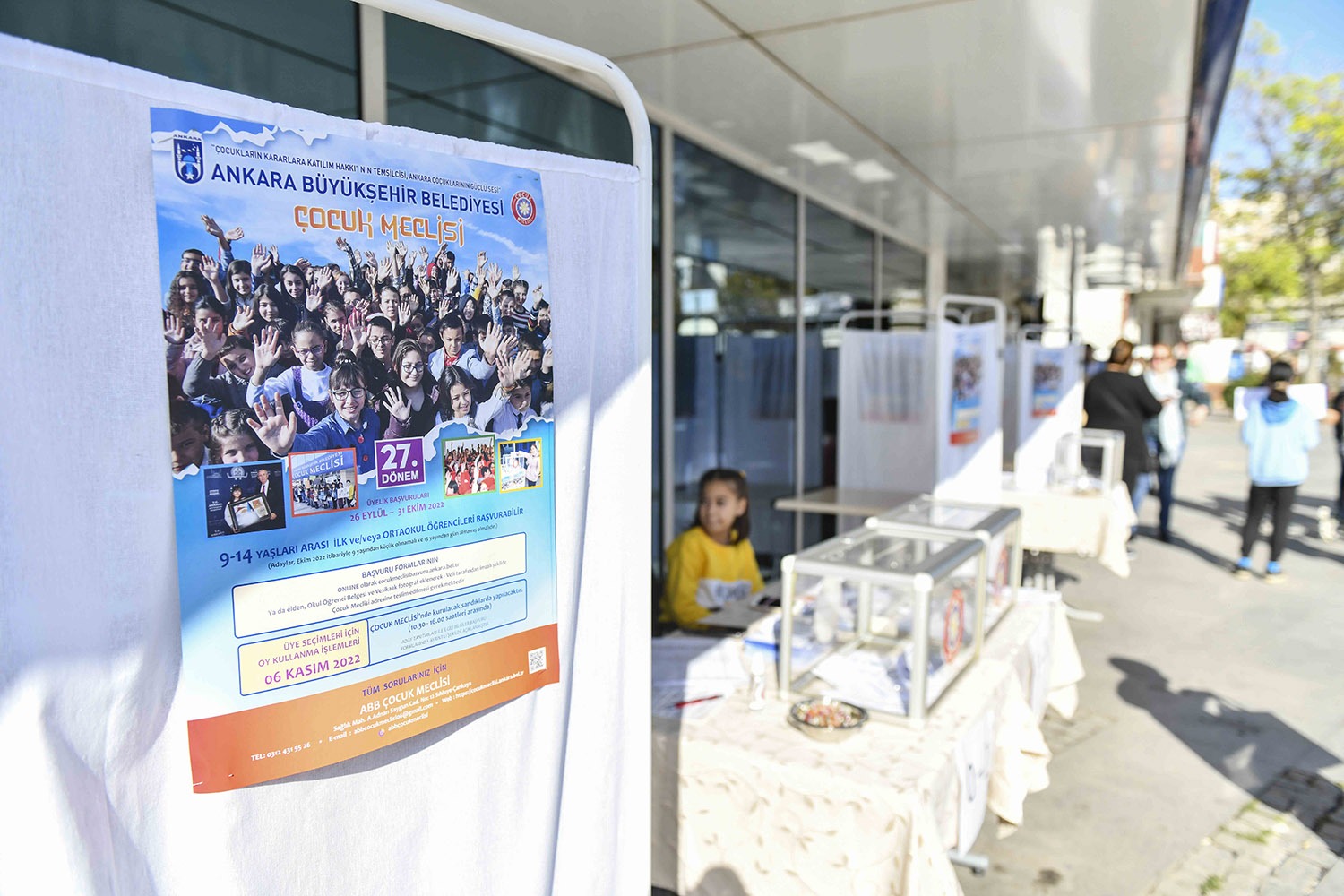 Ankara Büyükşehir Belediyesi Çocuk Meclisi’nin 27. dönem adaylarını belirleyecek seçim