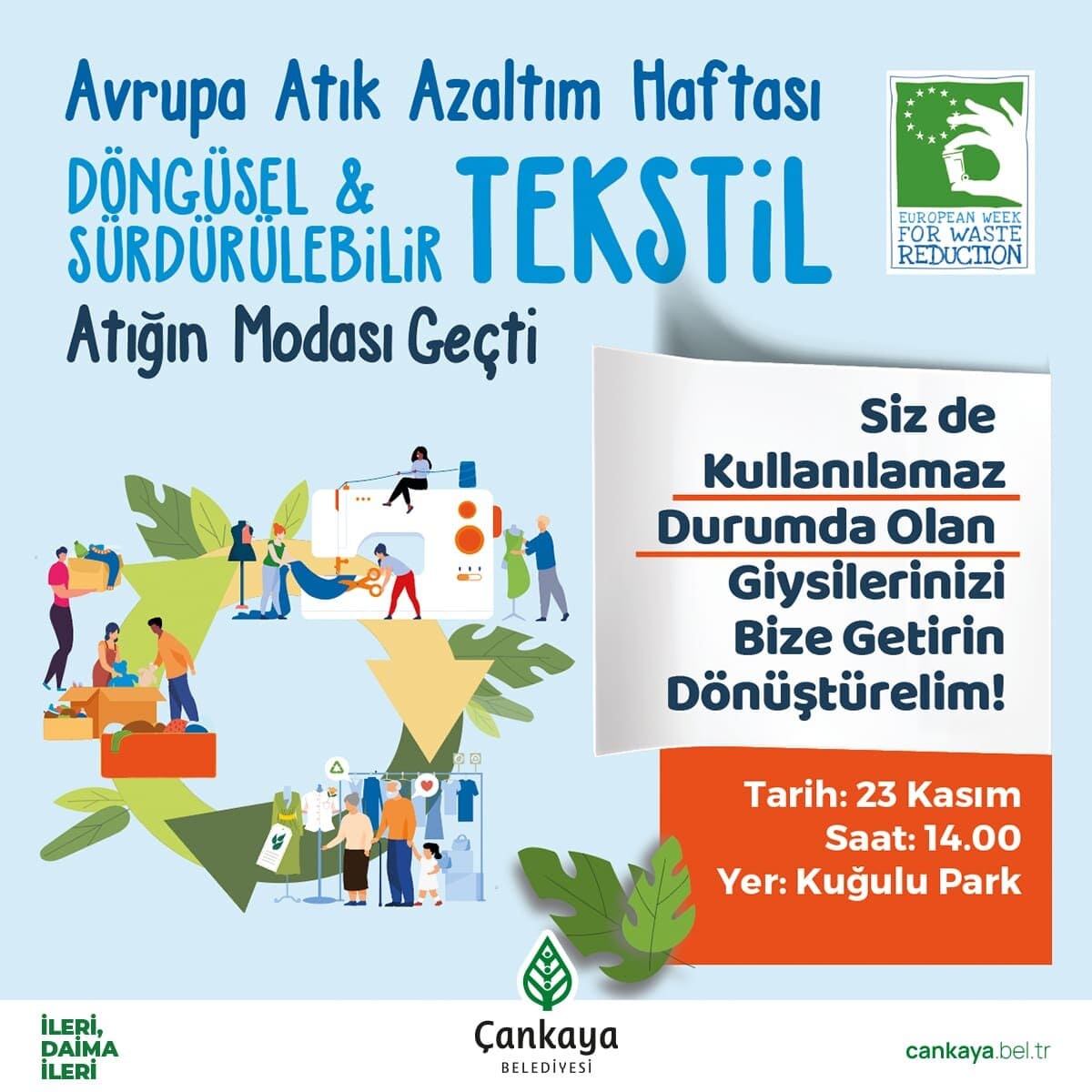 Avrupa’da atık önleme konusunda farkındalık yaratmayı amaçlayan bir girişim olan