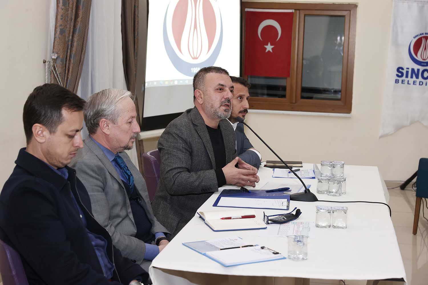 Sincan Belediye Başkanı Murat Ercan, Mahalle Meclisi Toplantılarına ara vermeden