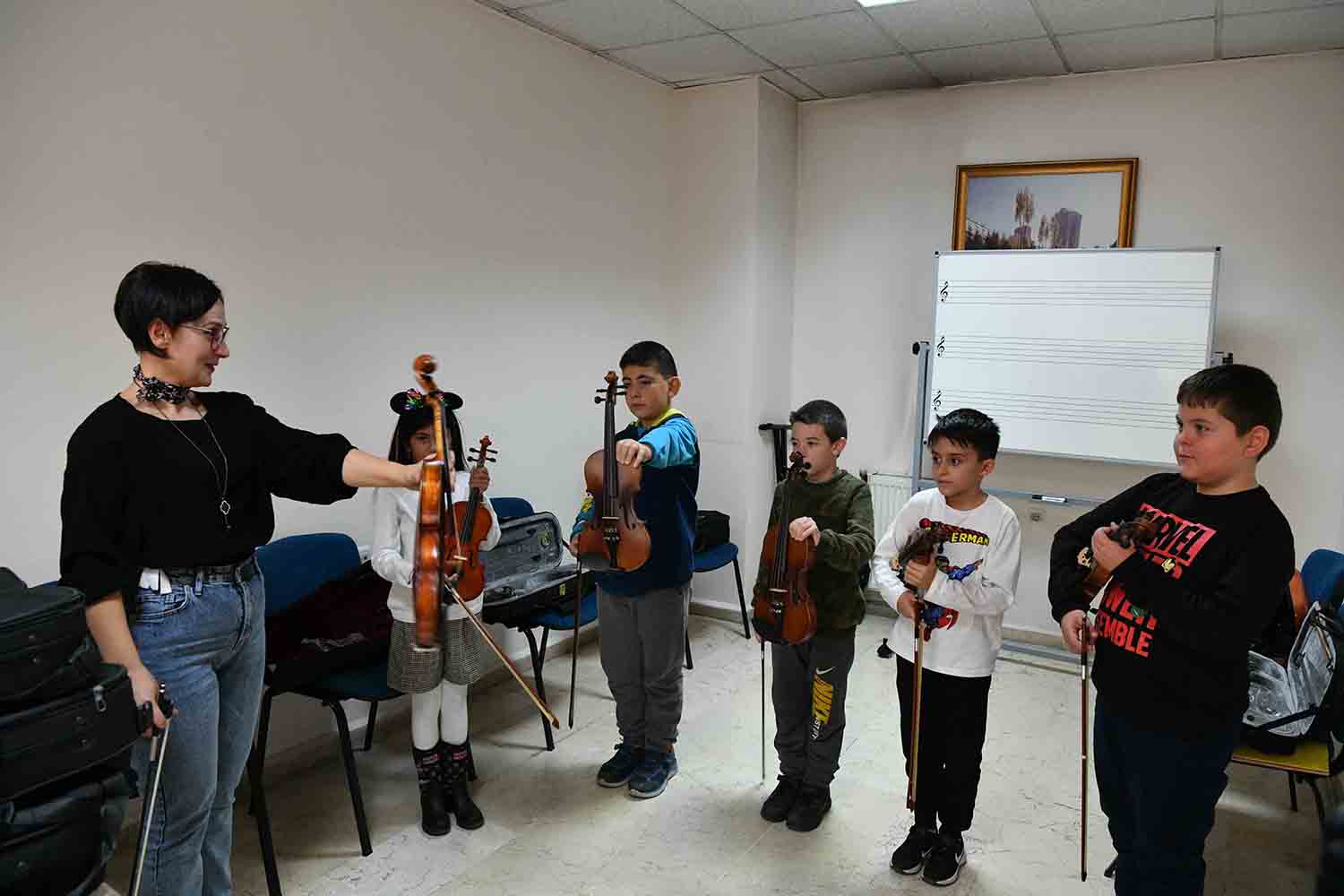 Ankara Büyükşehir Belediyesi “Her Çocuğa Sanat” projesi kapsamında Başkentli çocukları