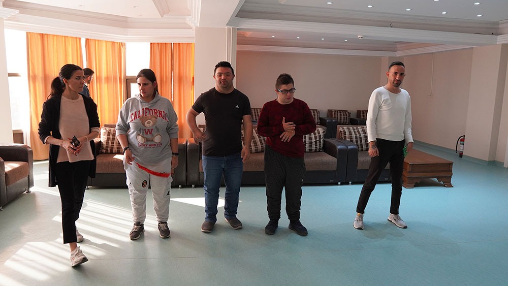 Keçiören Belediyesi Engelli Danışma Merkezi bünyesindeki özel bireyler çeşitli sosyal