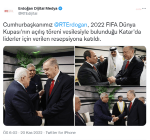 Cumhurbaskani Erdogan, Misir Cumhurbaskani Sisi Ile Gorustu