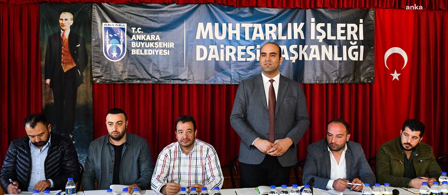 Ankara Büyükşehir Belediyesi (ABB), “Muhtarlar Müzakere Ediyor” programı kapsamında, Haymanalı