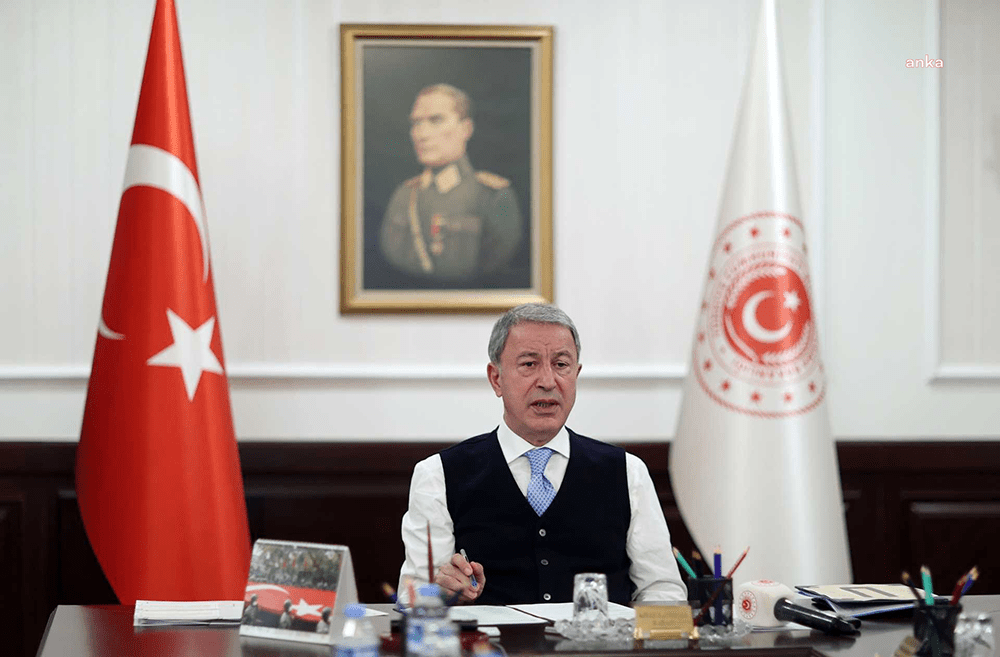 Milli Savunma Bakanı Hulusi Akar, Sivastapol’e yapılan saldırılar nedeniyle Rusya’nın