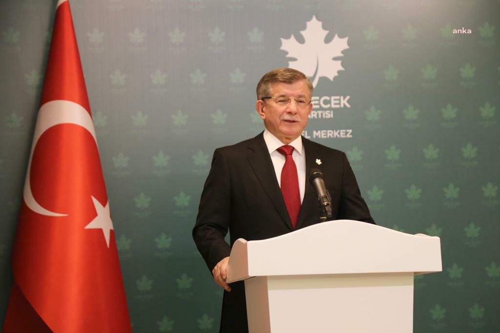 Gelecek Partisi Genel Başkanı Ahmet Davutoğlu, anayasa değişikliği teklifi ile