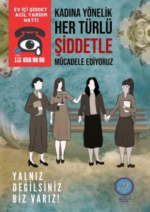 Turkiye Kadin Dernekleri Federasyonu, Kadina Siddete Karsi 'Ev Ici Siddet Acil Yardim Hatti' Kurdu
