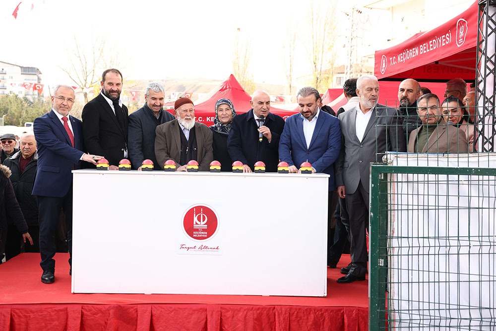 Keçiören Belediyesi tarafından ilçedeki Bağlum Karşıyaka Mahallesi`nde inşa edilen mahalle