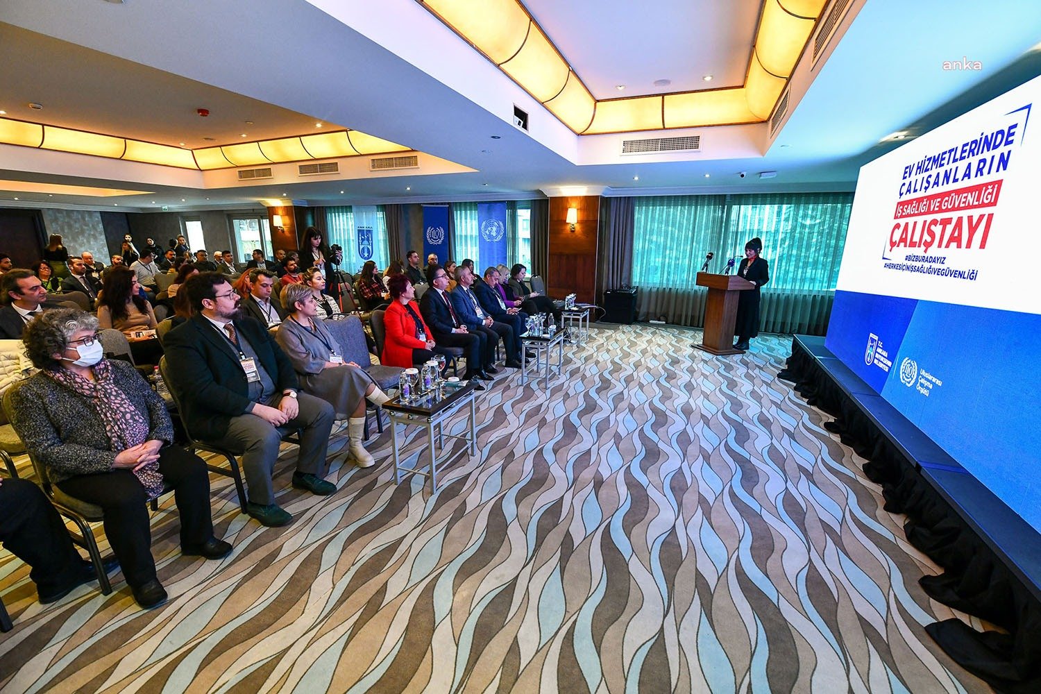 Ankara Büyükşehir, ‘Ev İşçilerinin İş Sağlığı ve Güvenliği’ Konulu Çalıştaya Ev Sahipliği Yaptı Ankara Büyükşehir Belediyesi (ABB), ‘Türkiye'de Ev Hizmetlerinde Çalışanların İş Sağlığı