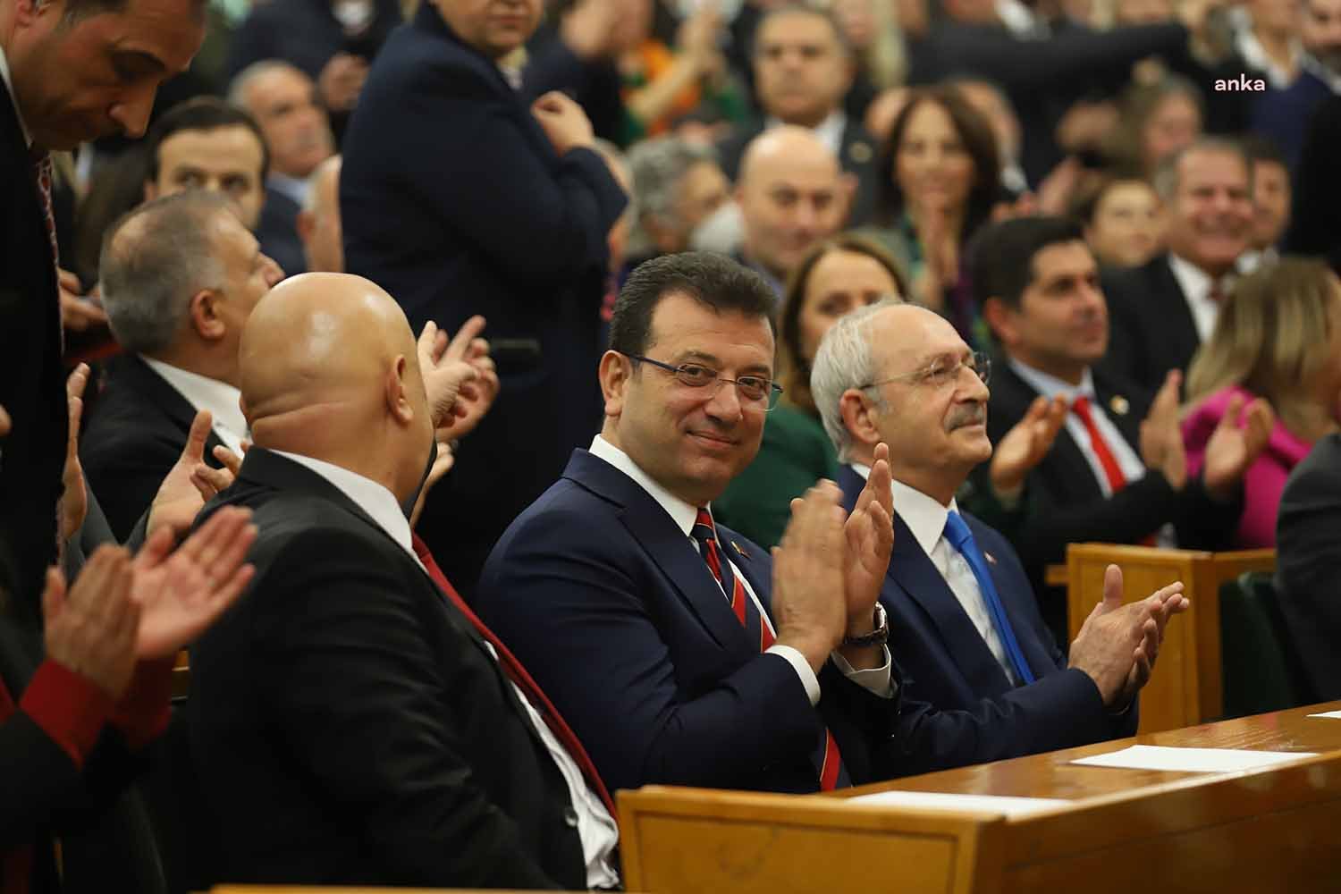 CHP Genel Başkanı Kemal Kılıçdaroğlu, İstanbul Büyükşehir Belediye Başkanı Ekrem