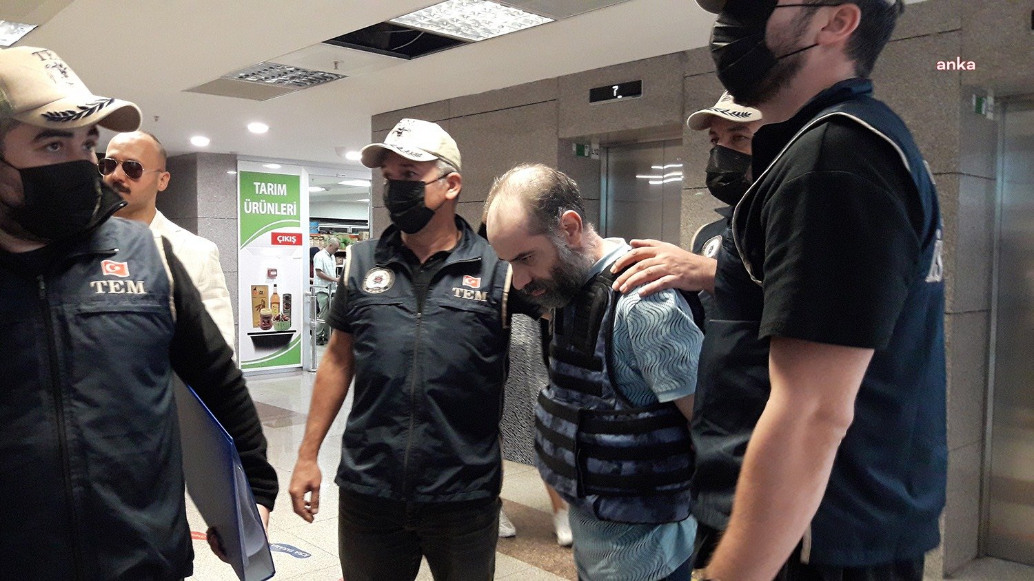 Terör örgütü IŞİD'in üst düzey yöneticisi olduğu iddia edilen tutuklu