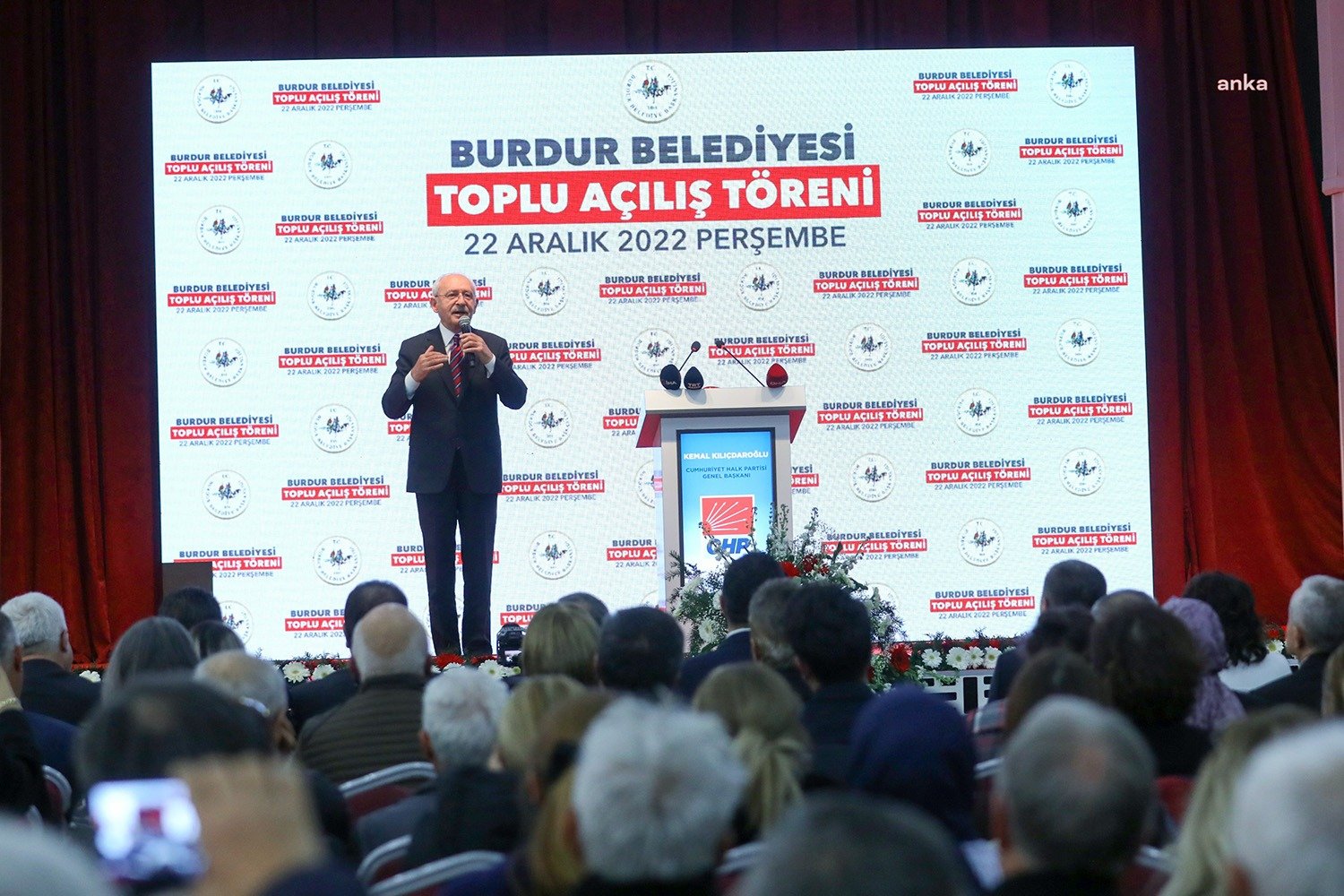 CHP Genel Başkanı Kemal Kılıçdaroğlu, Burdur’da; “Bazıları kaygılanıyorlar. Uyuşturucu baronları