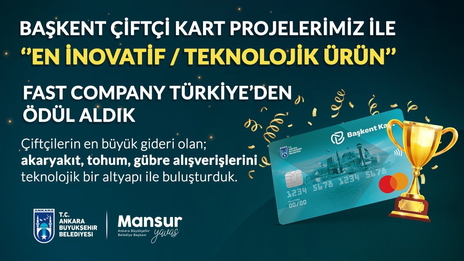 Ankara Büyükşehir Belediye Başkanı Mansur Yavaş tarafından sosyal yardım alan