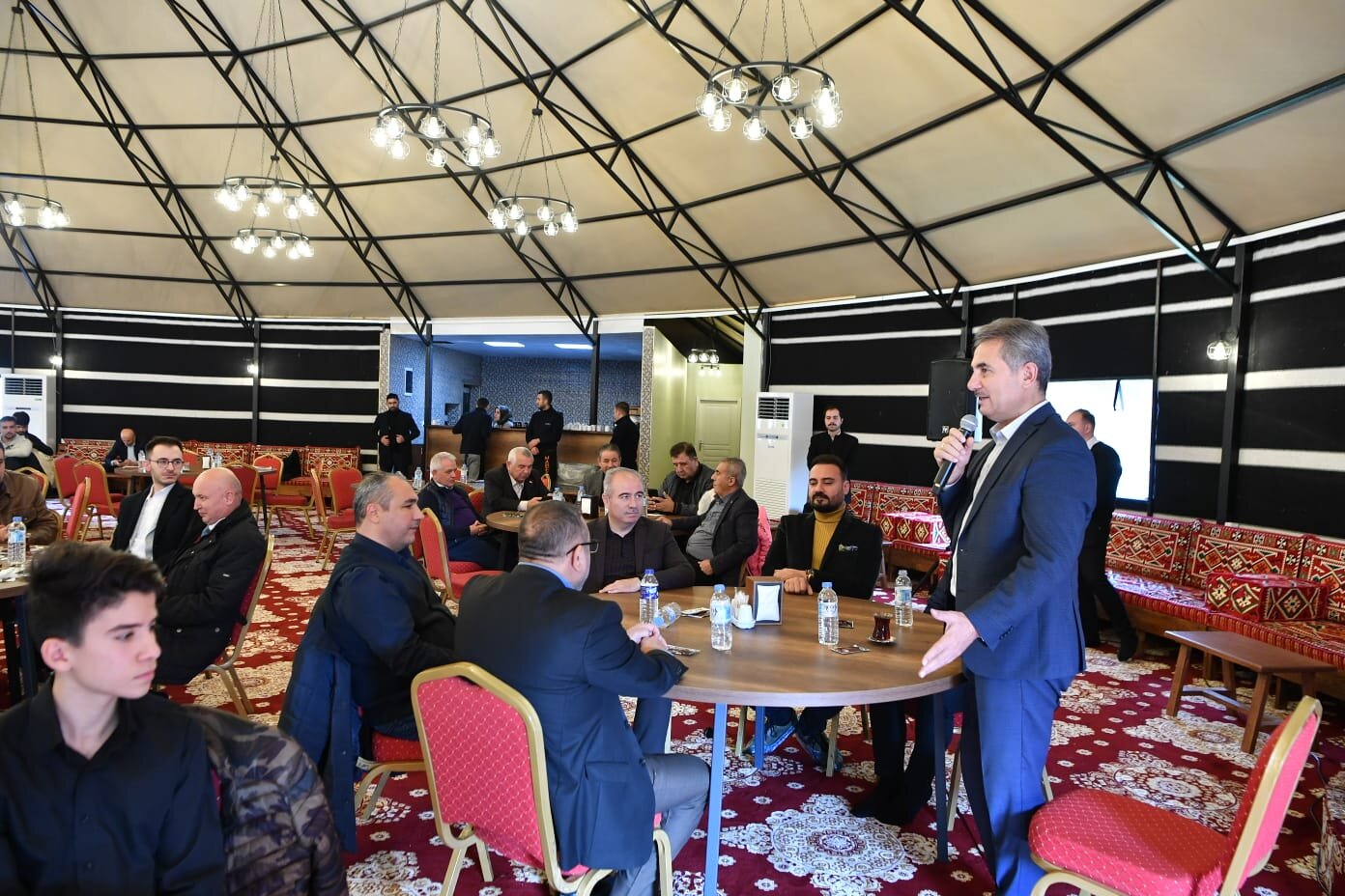 Mamak Belediye Başkanı Murat Köse, Çorumlu Eğitimci Sanayici ve İşadamları