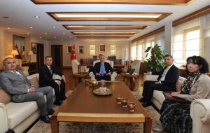 Baskan Si̇msek’ten Kultur Ve Turi̇zm Bakani Mehmet Nuri̇ Ersoy’a Zi̇yaret