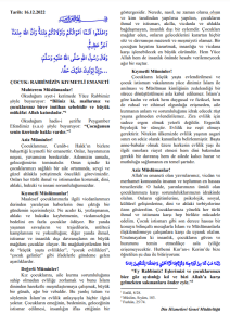 Diyanet’ten Cocuk Hutbesi: “Cocuklarin Kucuk Yasta Evlendirilmesi ve Cocuk Istismari Vakalarinin Yuce Dinimiz Islam Ile Anilmasi ve Musluman Kimliginin Zedelendigi Bir Surece Donusturulmesi Asla Kabul Edilemez”