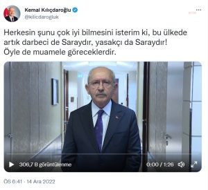 CHP Lideri Kilicdaroglu: Moralinizi Bozmayin. Hak Galip Gelecek, Sonunda Halk Galip Gelecek